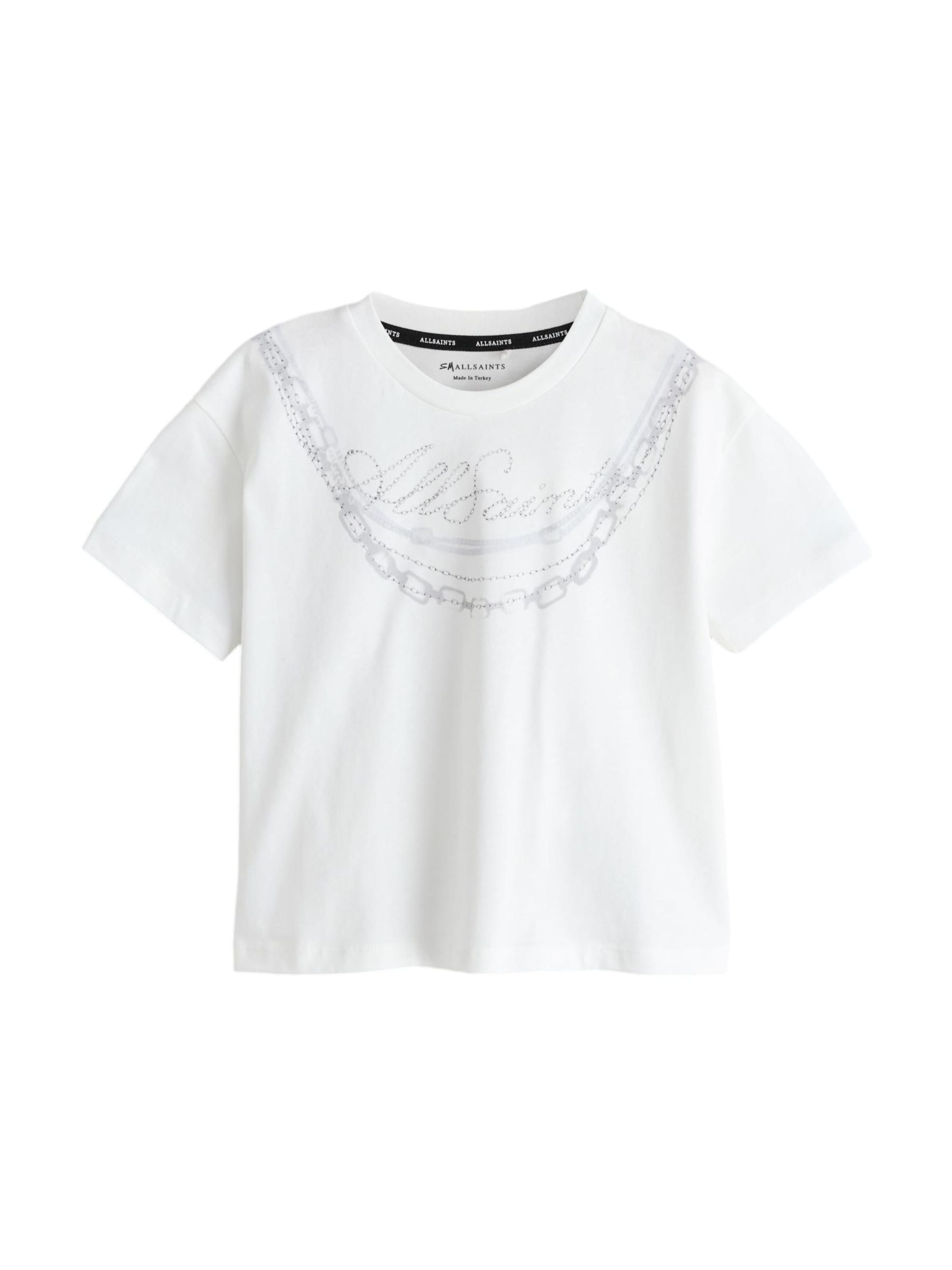 smALLSAINTS T-shirt i vit: framsida