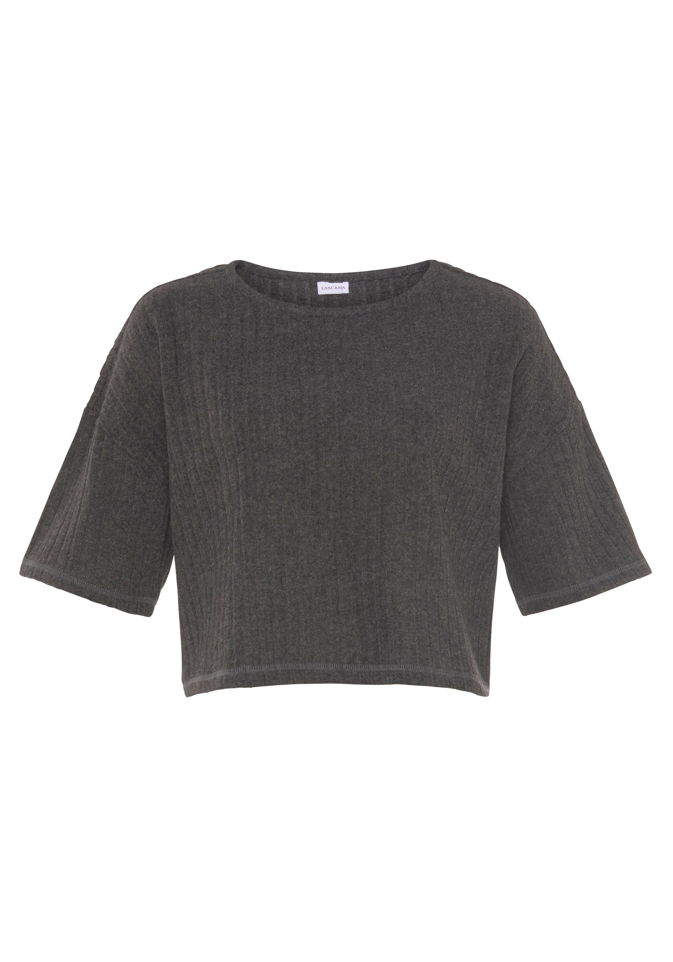 LASCANA - Camiseta en gris: frente