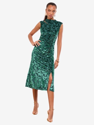 Lipsy Dress in Green: front
