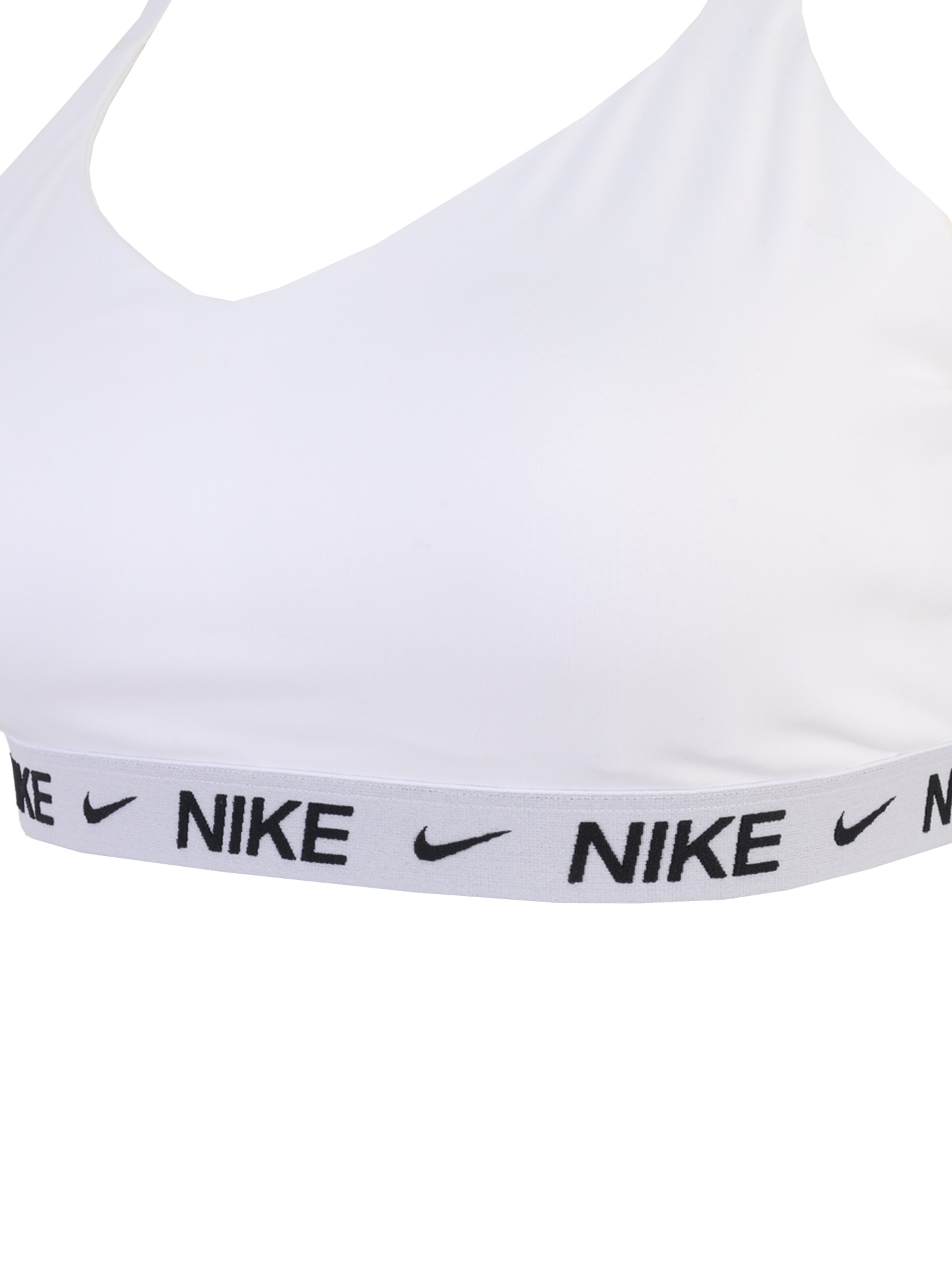 Bustier Soutien-gorge de sport 'INDY' NIKE en blanc