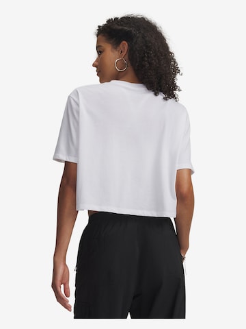 UNDER ARMOUR Functioneel shirt 'Wordmark' in Wit