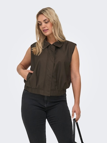 ONLY Carmakoma - Chaleco 'CARLissy' en marrón