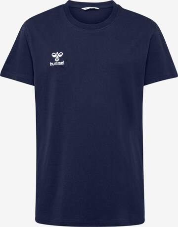 T-Shirt 'Go 2.0' Hummel en bleu : devant