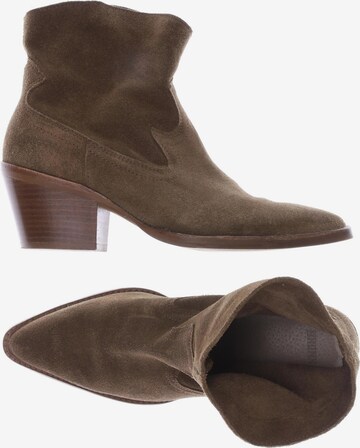 BRONX Dress Boots in 38 in Brown: front