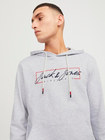 pelēks JACK & JONES Sportisks džemperis 'Zuri'