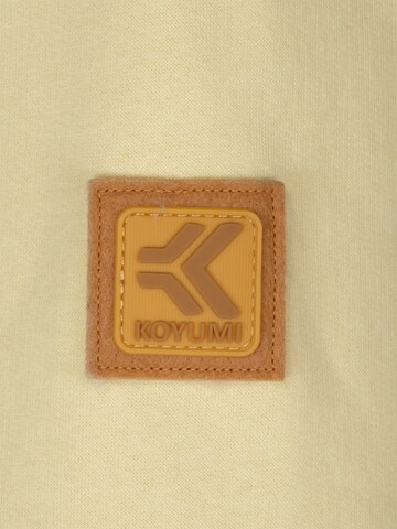 Koyumi Sweatshirt 'Break Your Neck' in Yellow