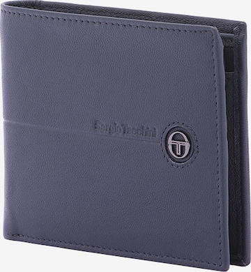 Sergio Tacchini Wallet in Blue: front