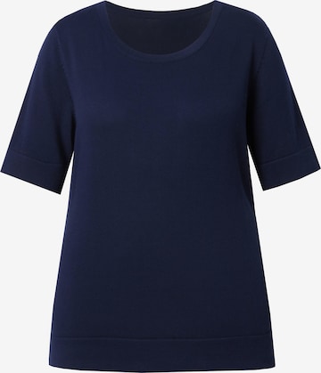 Ulla Popken Pullover in Blau: Vorderseite