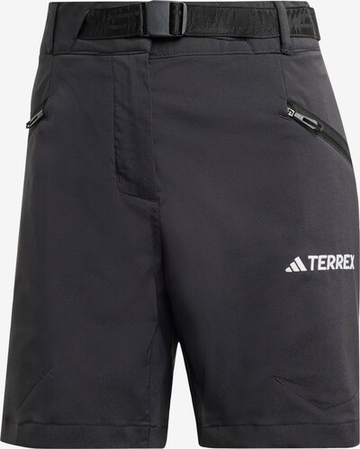 ADIDAS TERREX Pantalon outdoor 'Xperior' en noir / blanc, Vue avec produit