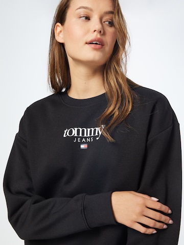 Tommy Jeans كنزة رياضية بلون أسود