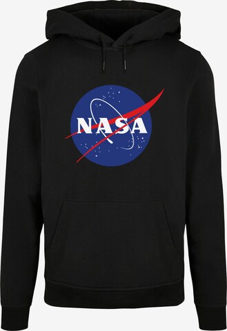 Merchcode Sweatshirt 'NASA - Galaxy Space' in Black: front