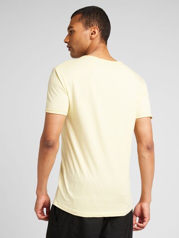 Key Largo T-Shirt 'FREEZE' in Gelb