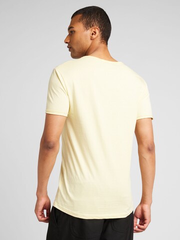 T-Shirt 'FREEZE' Key Largo en jaune