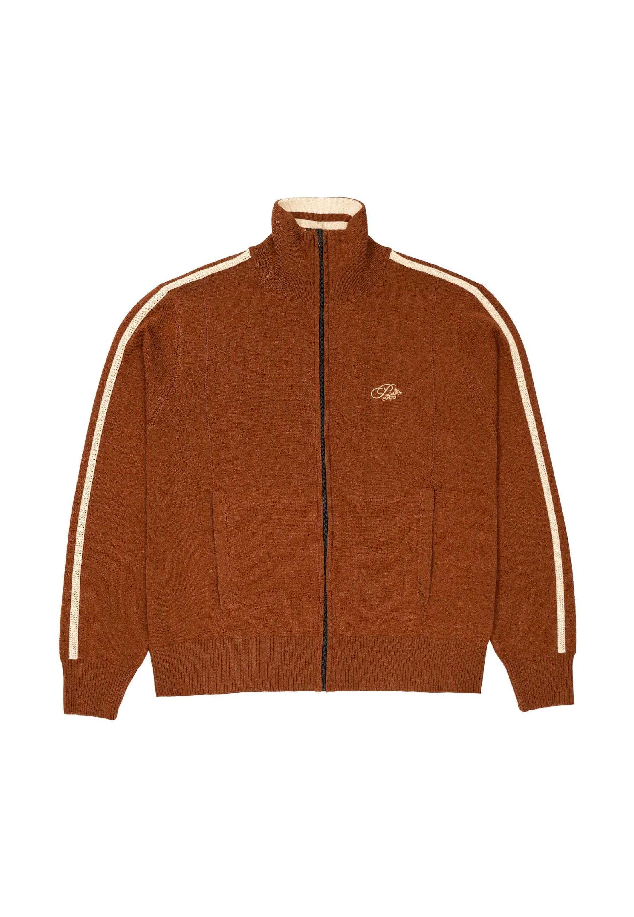 Prohibited Kardigan – hnědá: přední strana