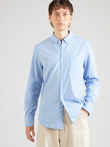 MUSTANG - Regular Fit Camisa 'CHESTER' em azul: frente