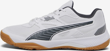 Chaussure de sport 'Solarflash II' PUMA en blanc : devant