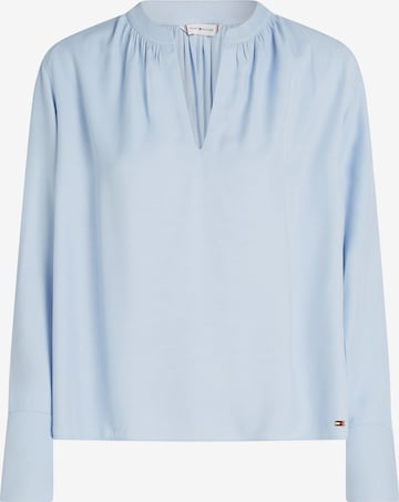Chemisier TOMMY HILFIGER en bleu : devant