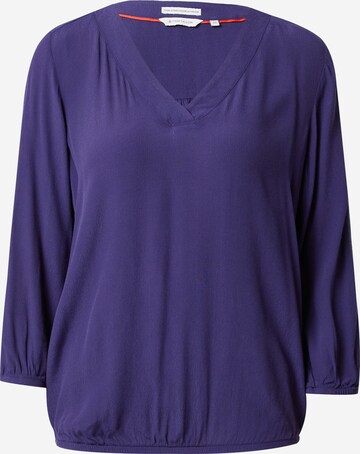 TOM TAILOR Bluse in Blau: predná strana