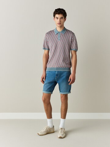 Coupe slim Jean 'Motion Flex' Next en bleu