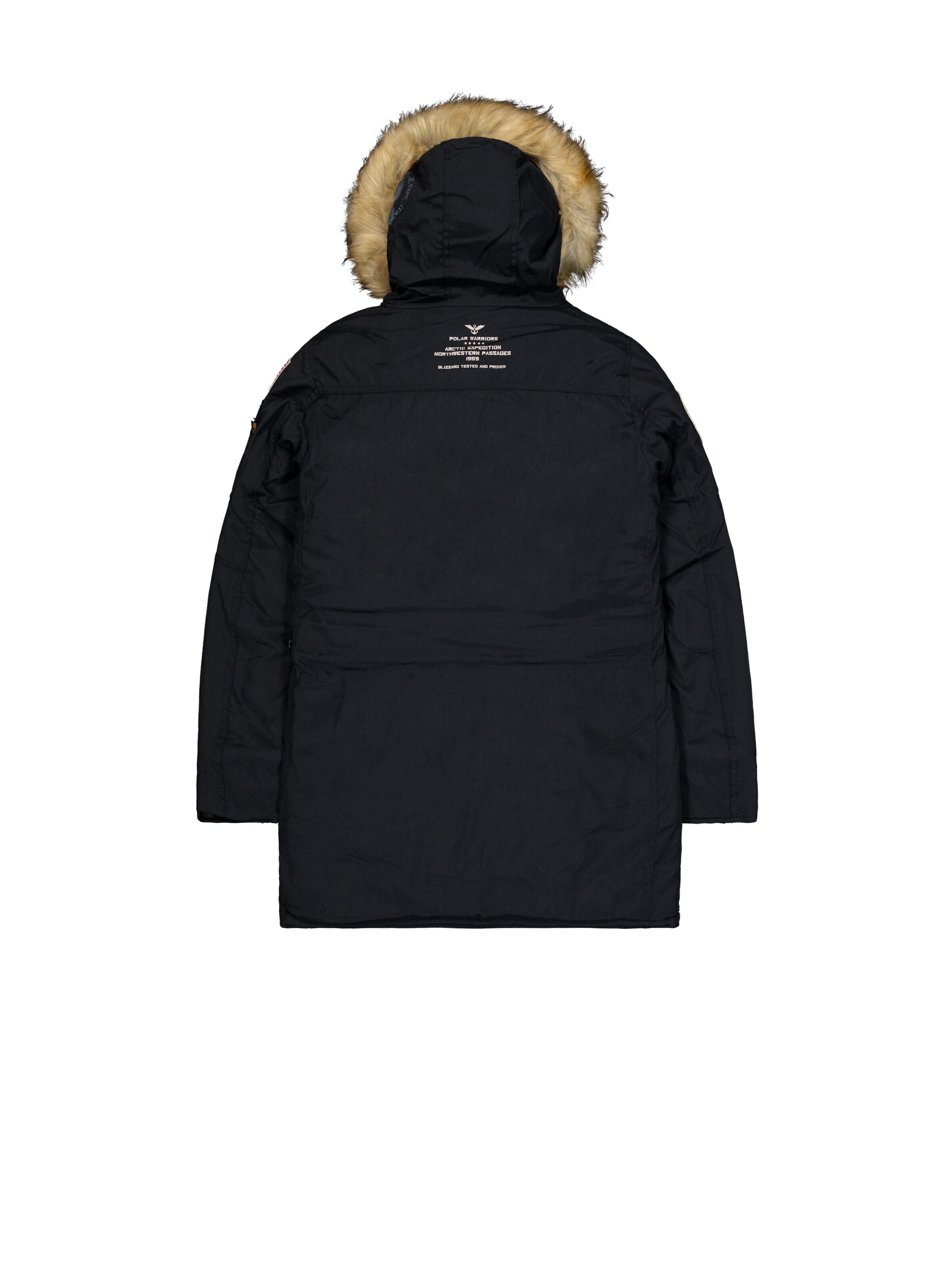 ALPHA INDUSTRIES Winterjacke 'Polar'‌‌‌‌‌‌ in Schwarz