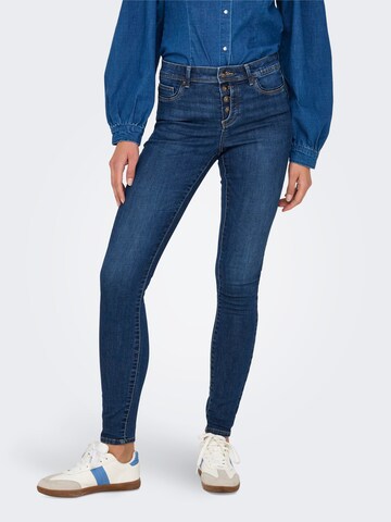 ONLY Skinny Fit Дънки 'ONLWauw' в синьо: отпред