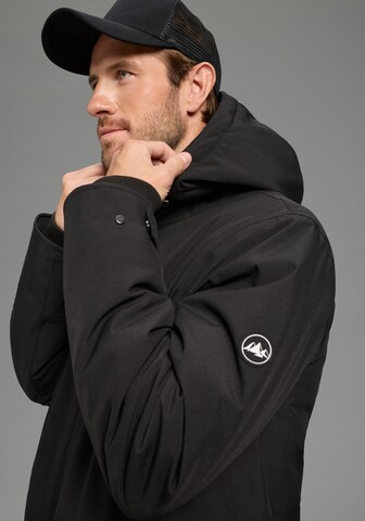 POLARINO Winter Parka in Black