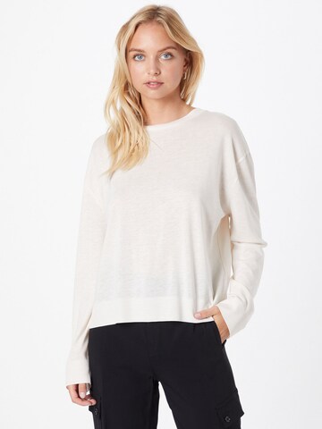 Pull-over 'ILMARA' DRYKORN en blanc : devant