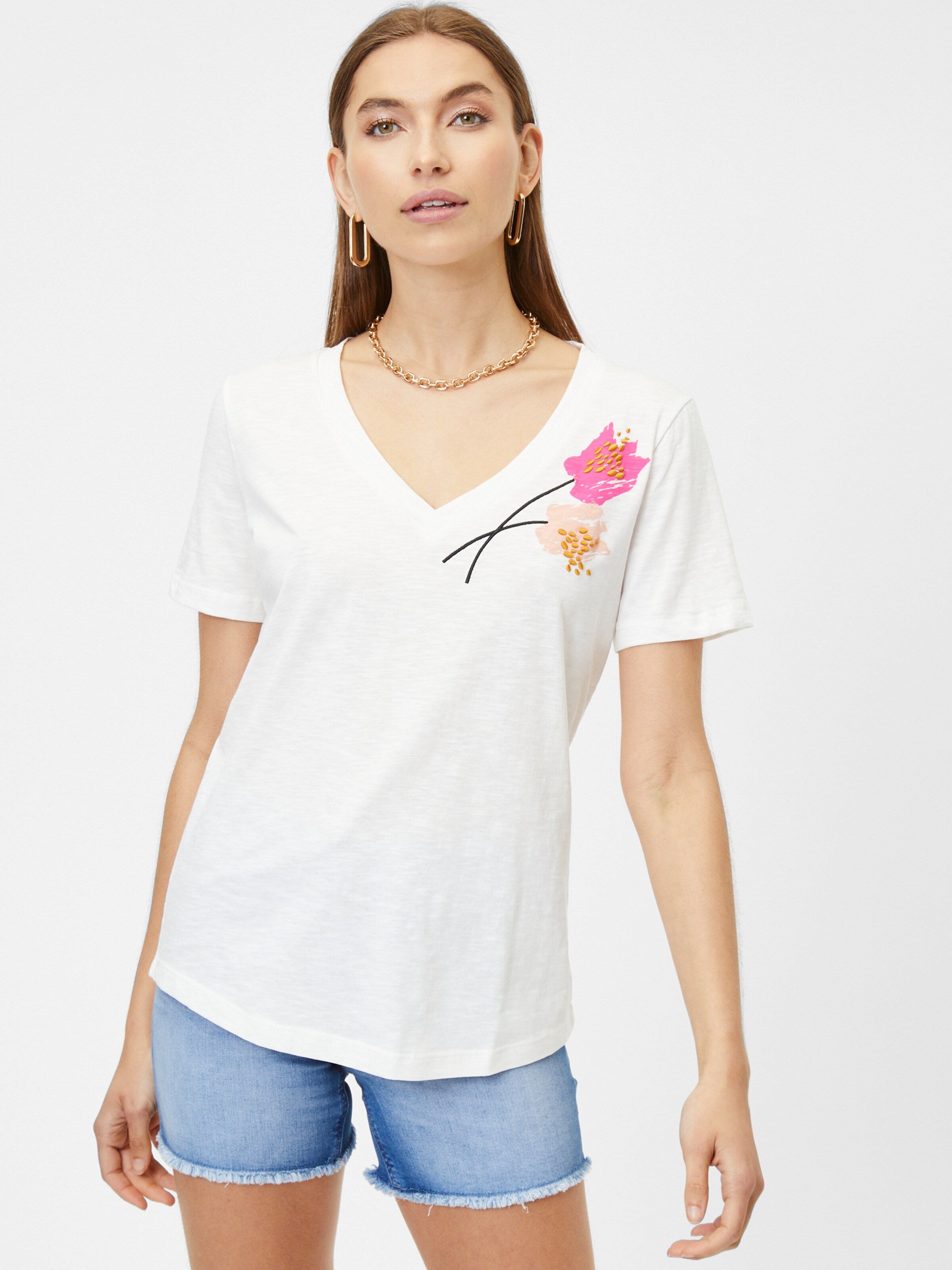 Frauen Shirts & Tops TAIFUN T-Shirt in Offwhite - HO66011 Frauen Shirts & Tops TAIFUN T-Shirt in Offwhite - HO66011
