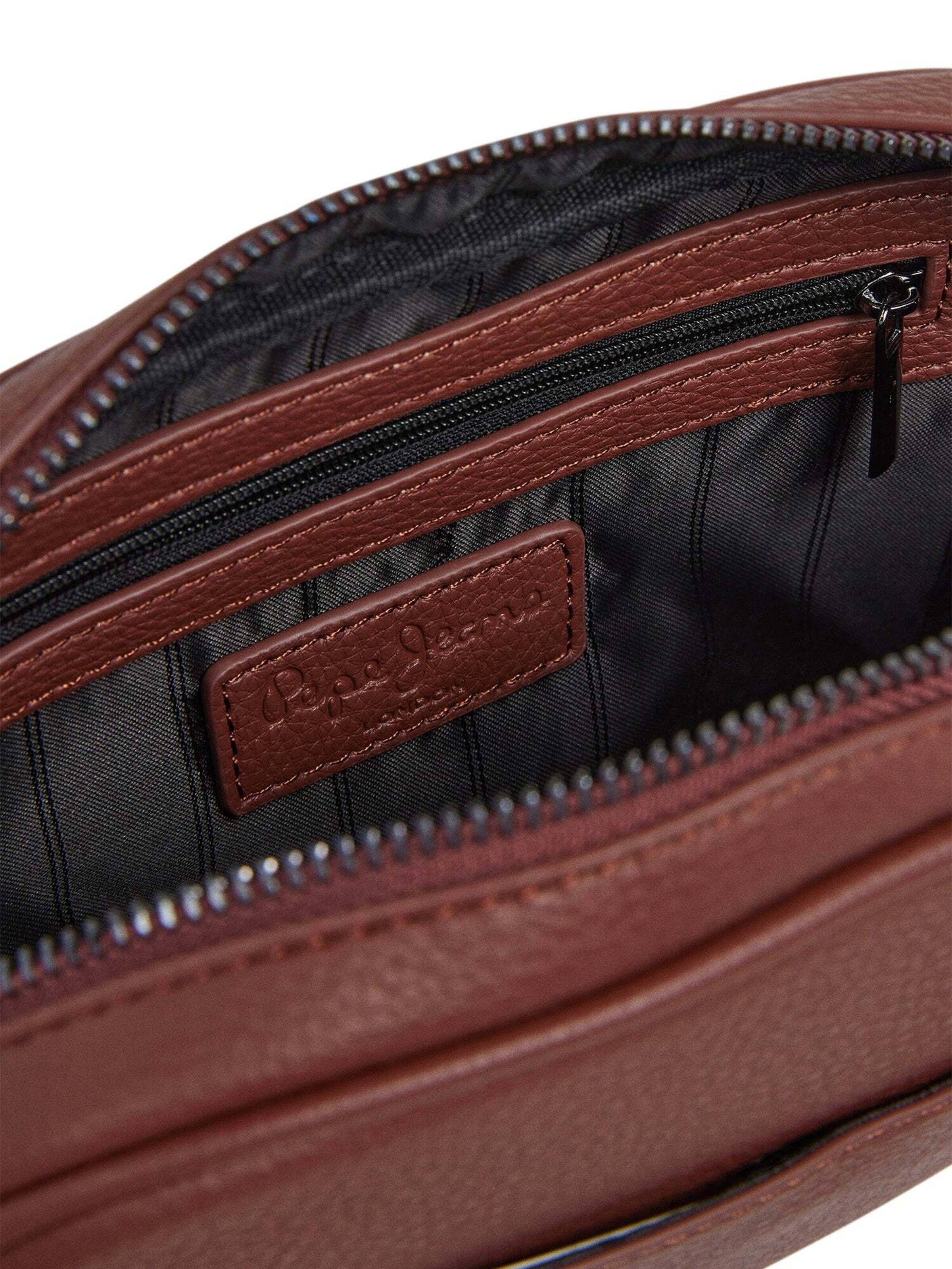 Pepe Jeans Schoudertas ' GEORGINA ' in Bruin