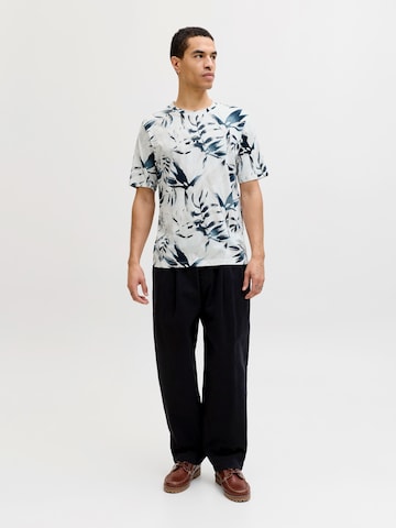 JACK & JONES Bluser & t-shirts 'JJHONOLULU' i hvid