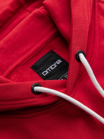 Ombre - Sudadera en rojo