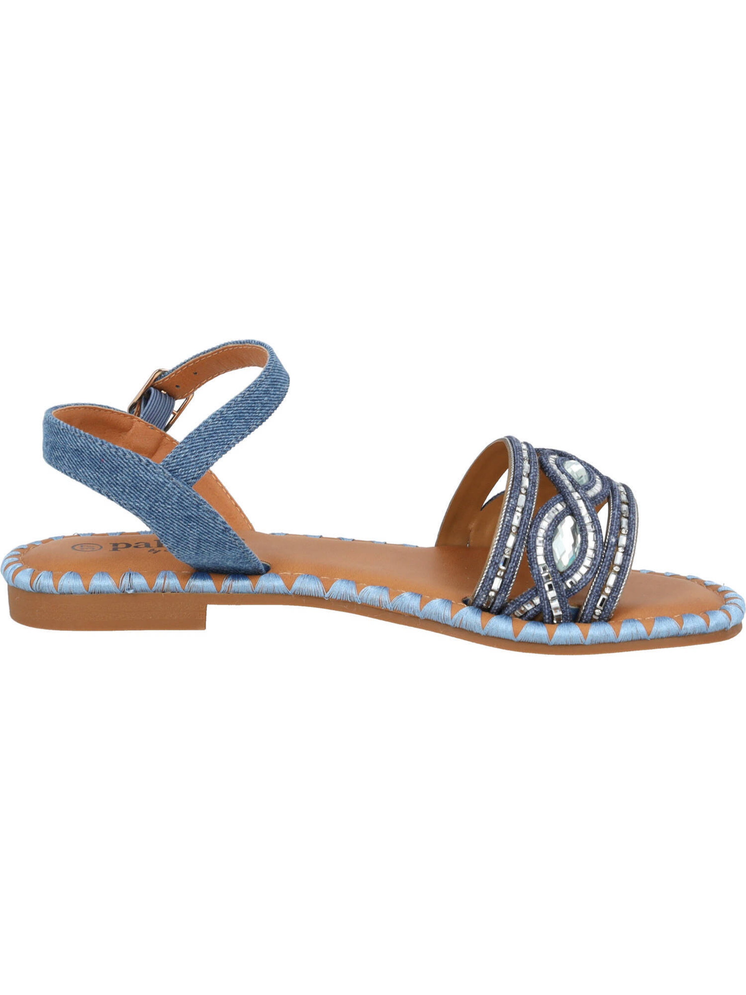 Palado by Sila Sahin Sandalen met riem 'Naforao' in Blauw
