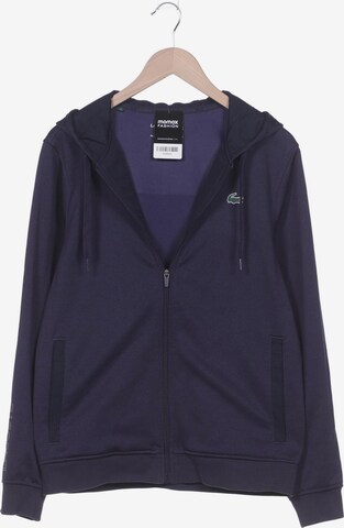 Lacoste Sport Kapuzenpullover M in Blau: predná strana