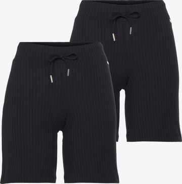 VIVANCE Regular Pants in Black: front