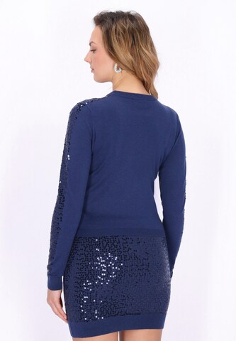 faina - Jersey 'Festive' en azul
