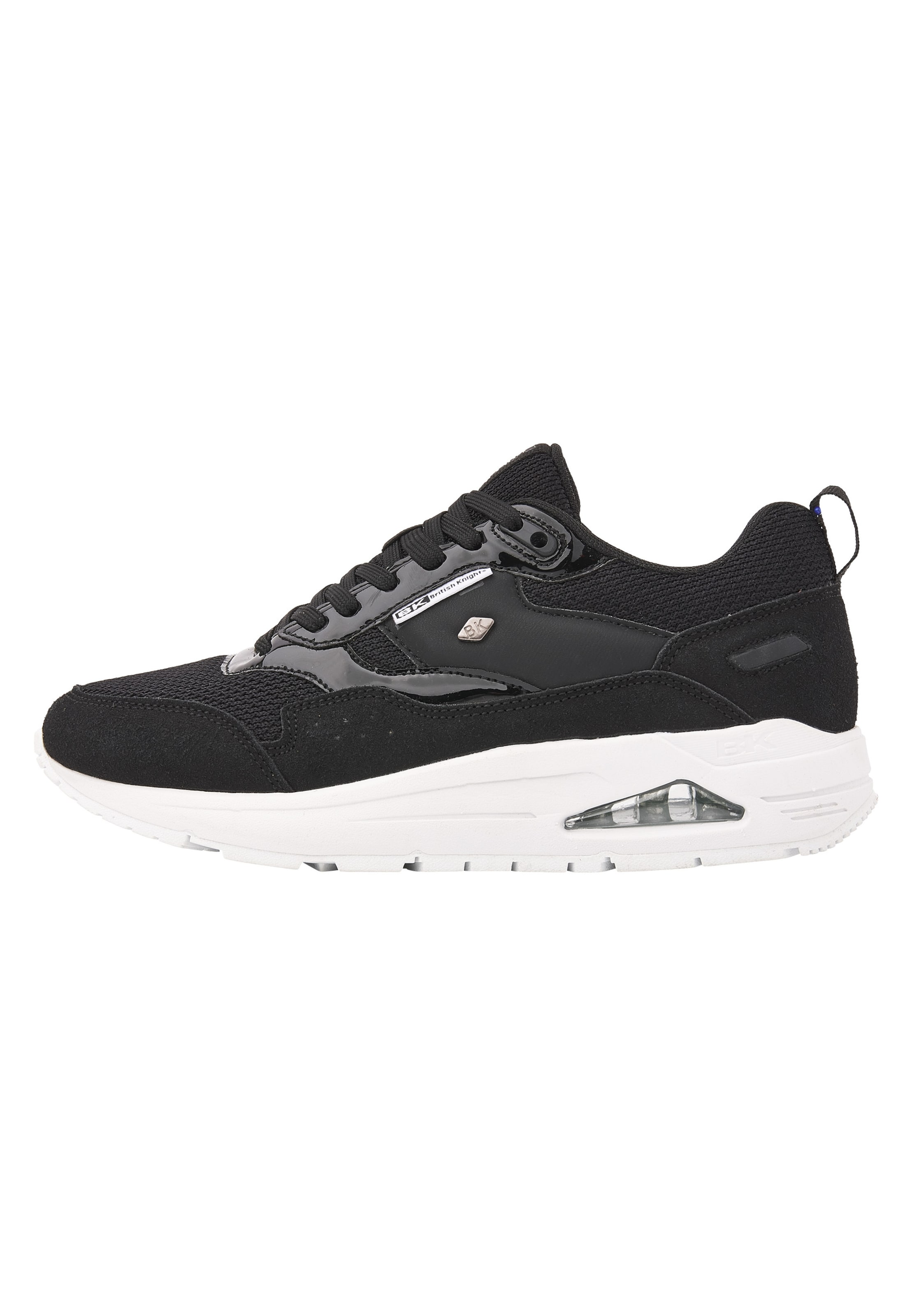 BRITISH KNIGHTS Sneakers laag ' LENNOX ' in Zwart: voorkant