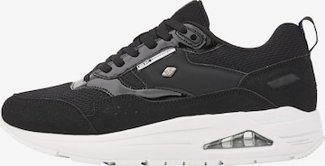 Sneaker bassa ' LENNOX ' di BRITISH KNIGHTS in nero: frontale