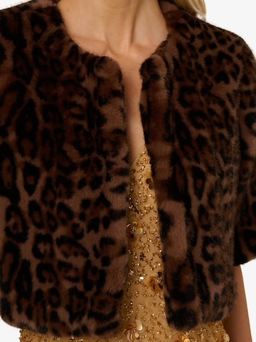 Adrianna Papell Bolero in Bruin