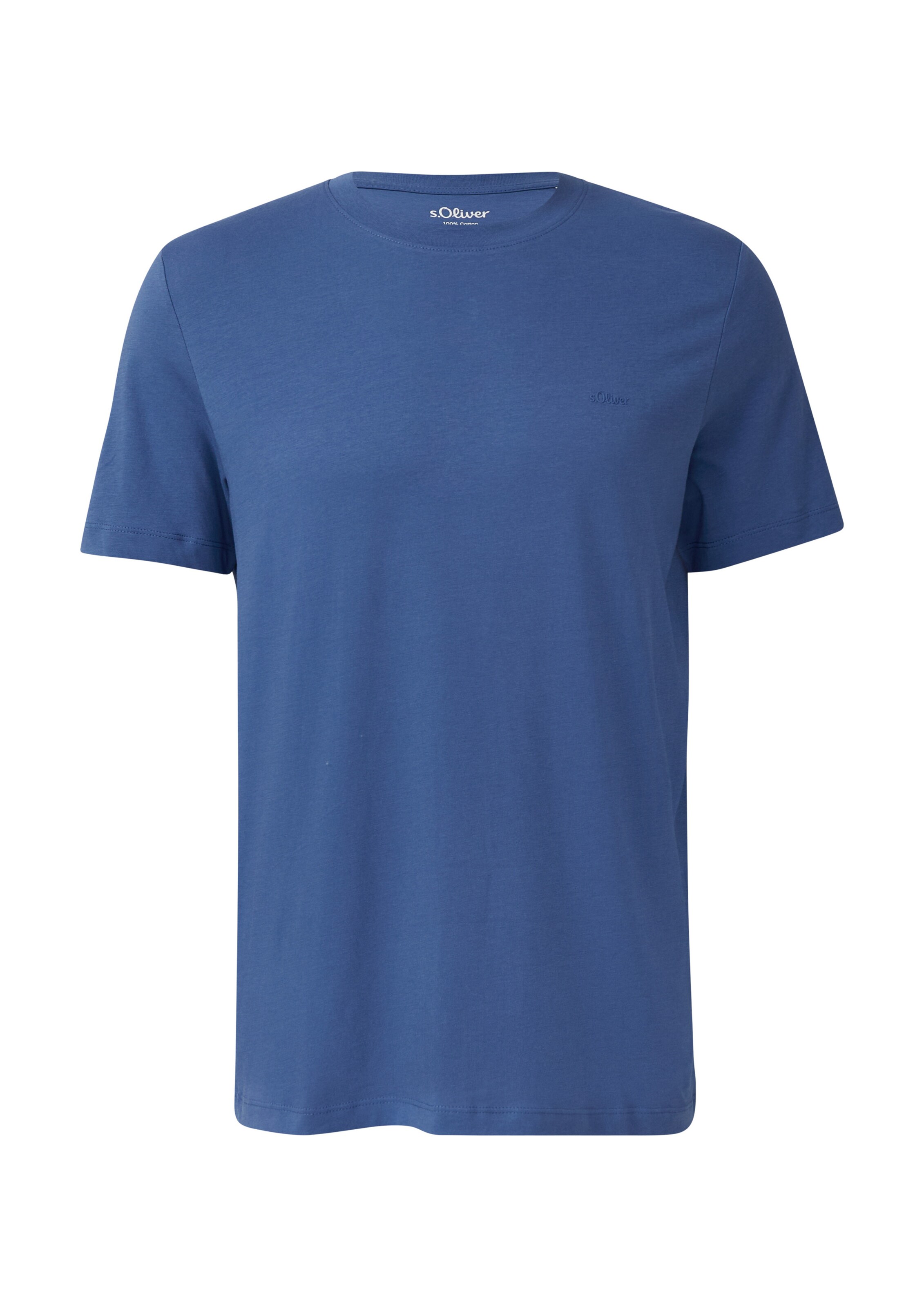 s.Oliver Shirt in Blauw: voorkant