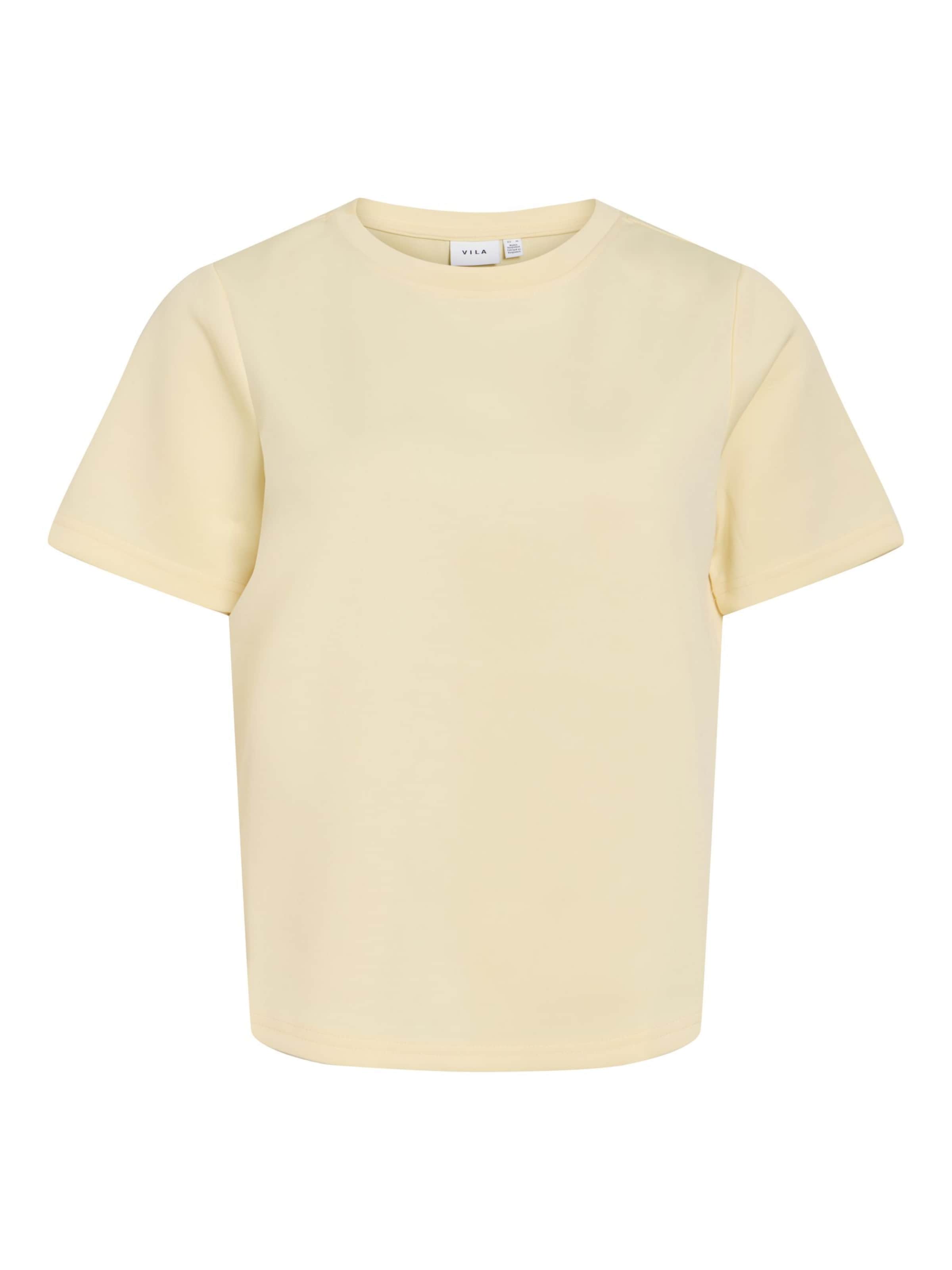 VILA T-Shirt 'VILoana' in Gelb: Vorderseite
