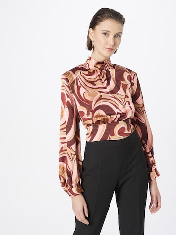 HUGO Red Blouse 'Carula-1' in Gemengde kleuren: voorkant