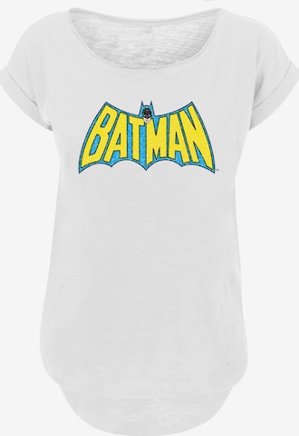T-shirt 'DC Comics Batman' F4NT4STIC en blanc : devant