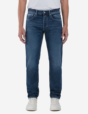 REPLAYregular Traperice 'Grover' - plava boja: prednji dio