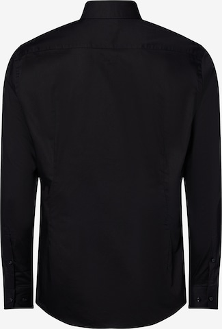 HUGO Button Up Shirt ' Kason ' in Black: front