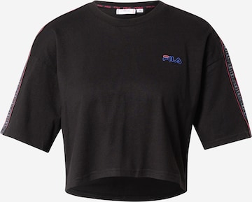 T-shirt FILA en noir : devant