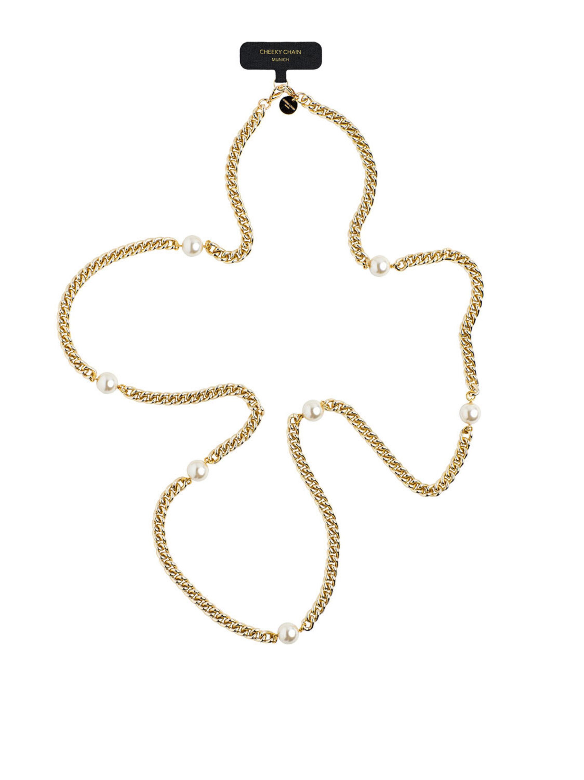 Chaîne 'Liv' Cheeky Chain Munich en or : devant