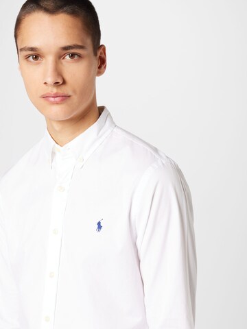 balts Polo Ralph Lauren Slim fit Krekls