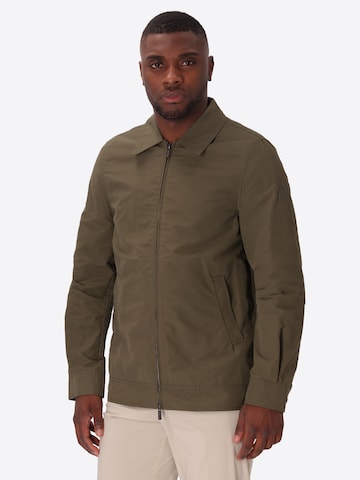 Distretto12 - Chaqueta de entretiempo 'Aviator' en verde: frente
