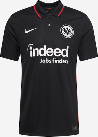 melns NIKE Sportiska stila krekls 'Eintracht Frankfurt 21-22': no priekšpuses