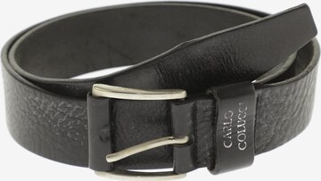 Carlo Colucci Belt & Suspenders in One size in Black: front